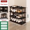 2-9Layer Small Household Shoe Storage Bamboo Simple Shoe Rack Shoe Rack Household Doorstep Storage Rack Tool Corner Organizer