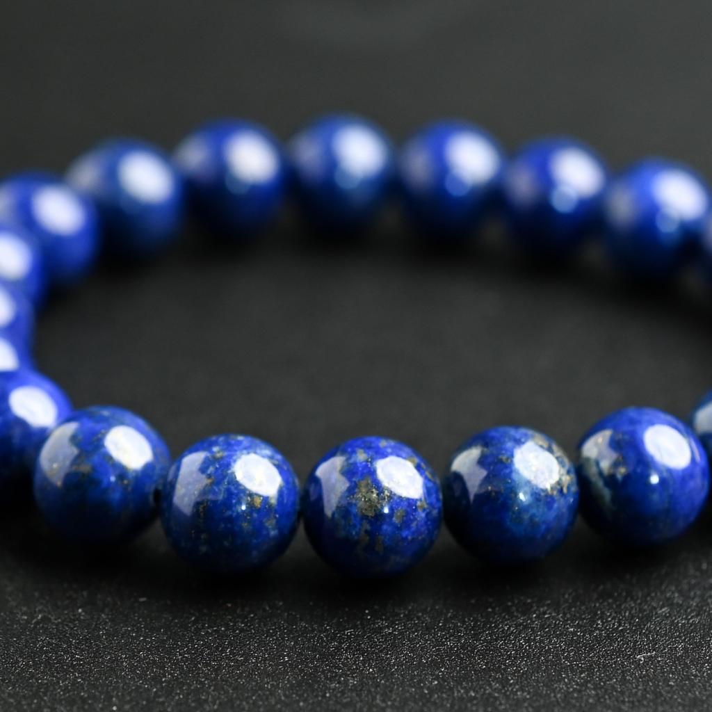 Eigado Lapis Lazuli 21 9mm 16cm Inner Natural Power Good Luck Charm Bracelet, Beads, Approx. Diameter, Stone, Stone,