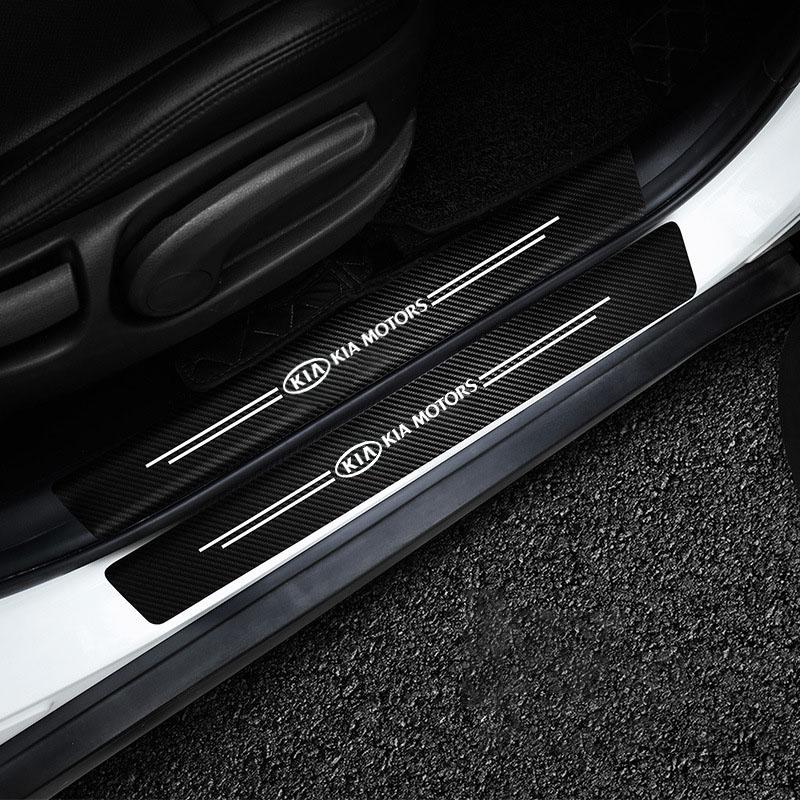 Car Stickers Door Edge Protector Door Sill Anti Scratch Film Strip For KIA KN K3 K5 Sportage Rio Sorento Picanto Ceed Accessorie