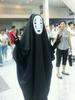 Set Costume Cosplay Senza Faccia di La Città Incantata con Maschera & Guanti