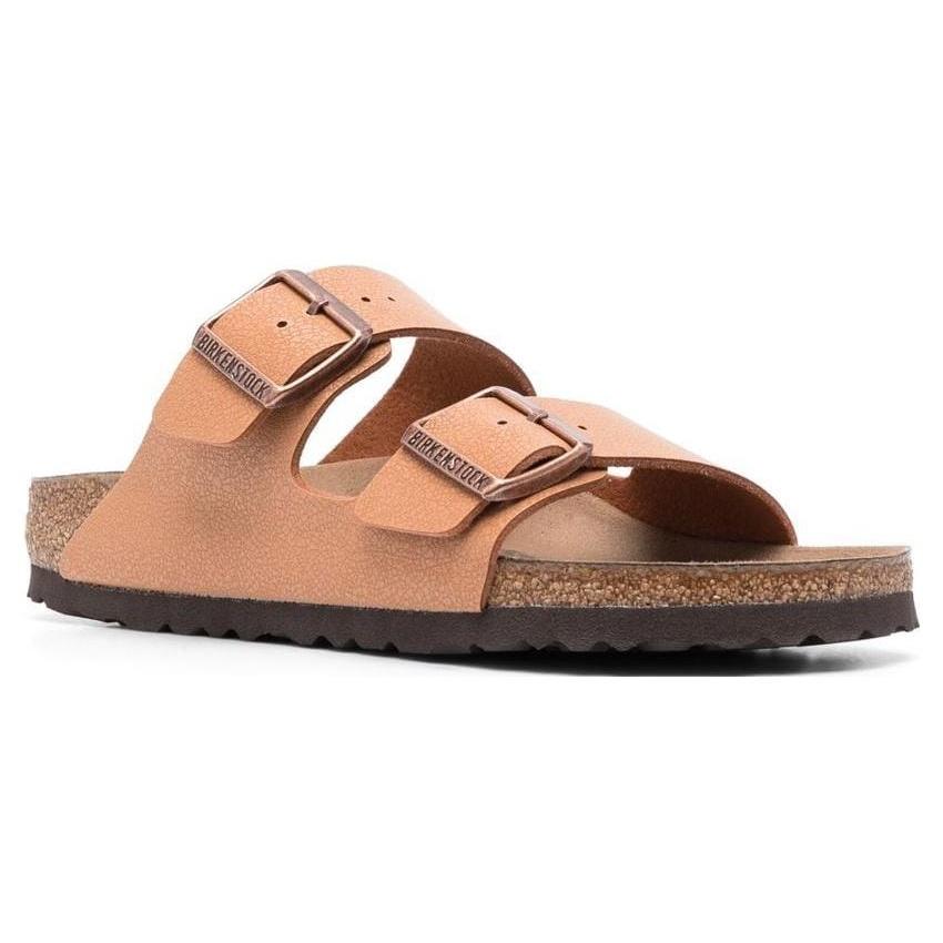 Birkenstock Arizona Vegan Birko-Flor Birkibuc Sandals 'Pecan' Men's 1025006