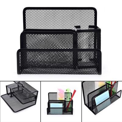 1 Xblack Mesh Letter Paper File Storage Rack Θήκη Δίσκος Organizer Επιτραπέζιο γραφείο