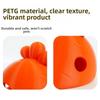 Carrot Shaped Small Pet Sleeping Nest Plastic Hamster Hideout Cute Hamster House  For Small Pets