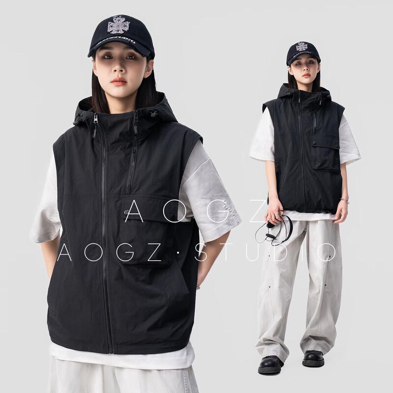 AOGZ Unisex Techwear Sleeveless Vest 2XL