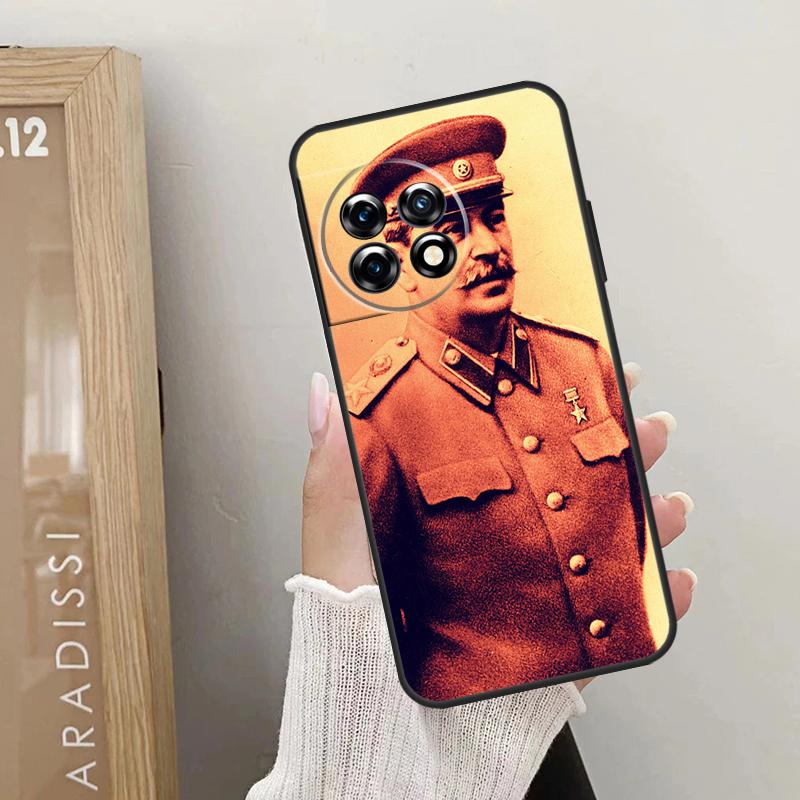 Russian Commander Stalin Case For OnePlus Nord 5 CE 3 4 Lite N20 N30 OnePlus 13T 13R 12R 10T 10R 10 11 12 13 15 Cover