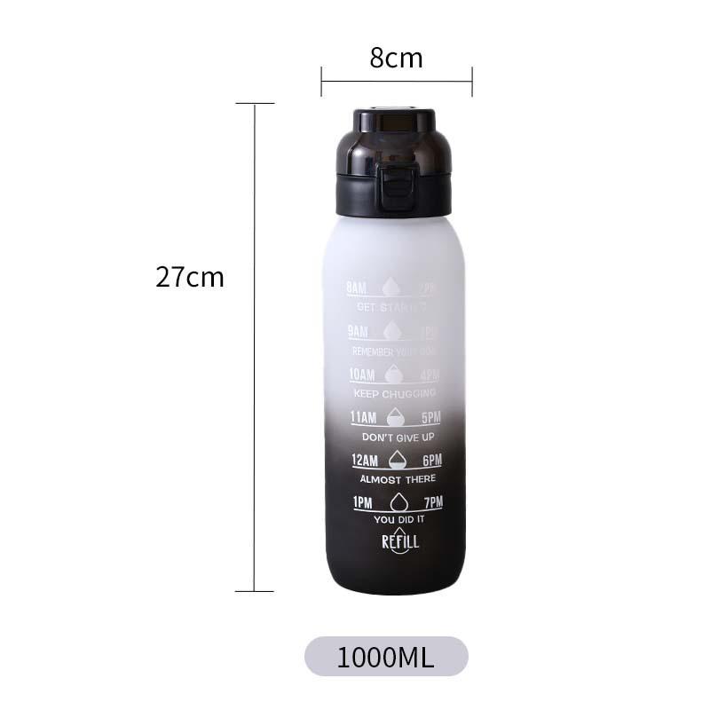 Gobelet à eau Tritan Parfumé aux Fruits avec Paille pour le Sport et le Fitness des Enfants – Créatif, Léger et Luxueux.