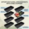 10PCS Rectangular Floral Foam Tray Plastic Centerpiece Holder  Wedding Decoration
