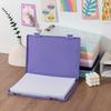Large-Capacity A4 File Organizer with Clipboard - Durable PP Material,Multi-Functional Document Holder for Students & Office Use