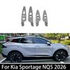 LHD/RHD For Kia Sportage NQ5 2026 Car Tuning 4PCS Window Door Lock Switch Button Covers Automotive Interior Accessories