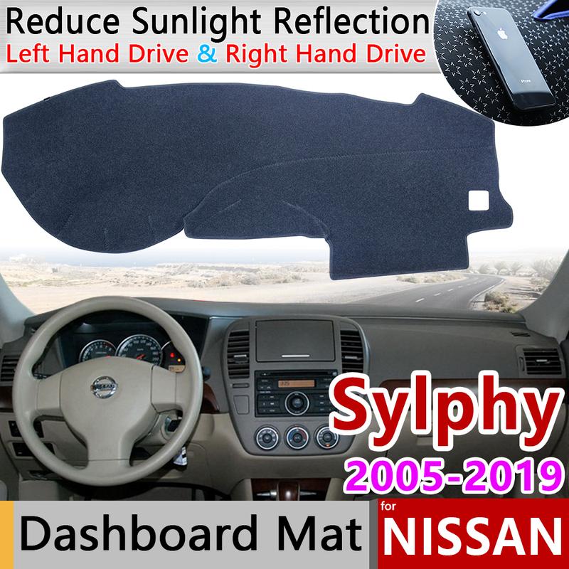for Nissan Sylphy G11 2005~ Bluebird Anti-Slip Mat Dashboard Cover Pad Sunshade Dashmat Accessories 2009 2010 2011 2012 2013