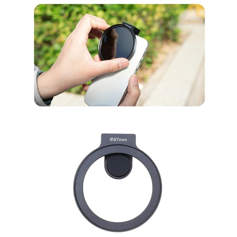Cellphone Camera Lens Filter Holder Clip On ND Filter for 16 15 14 Filter Clip Holder Universal Mobile Phone Accessories