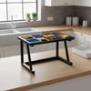Kitchen Storage Rack with Printed Top Open-Design for Apartments, Utility Areas