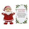 Christmas Gingerbread Doll Ornament Set Legend of Emotional Support Gingerbread Man Figurine Craft Holiday Decoration