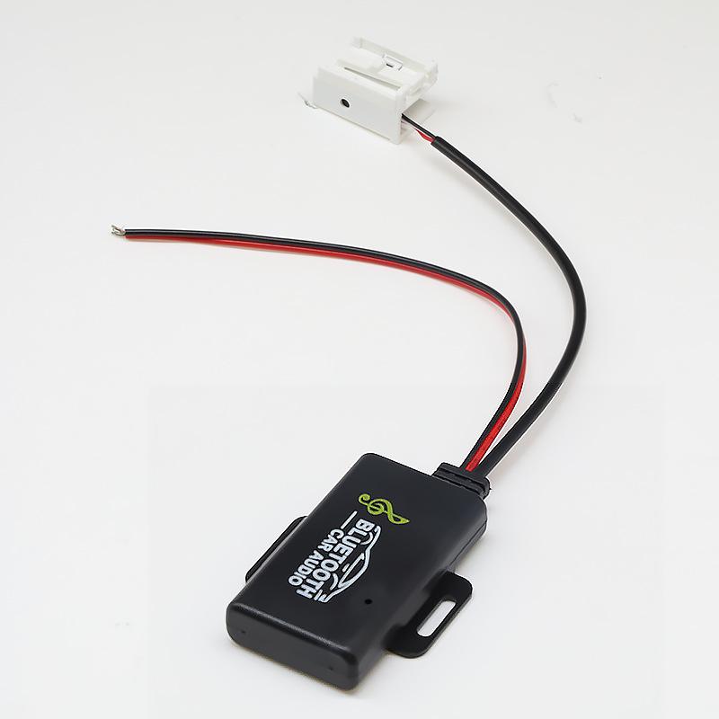 Compatible Peugeot Citroen RD4 Bluetooth AUX Audio Cable 12-Pin Plug Radio Adapter