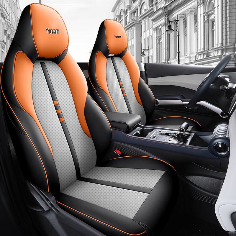 BYD Yuan Plus All-Season Leather Seat Cover - Full Coverage for New Model
