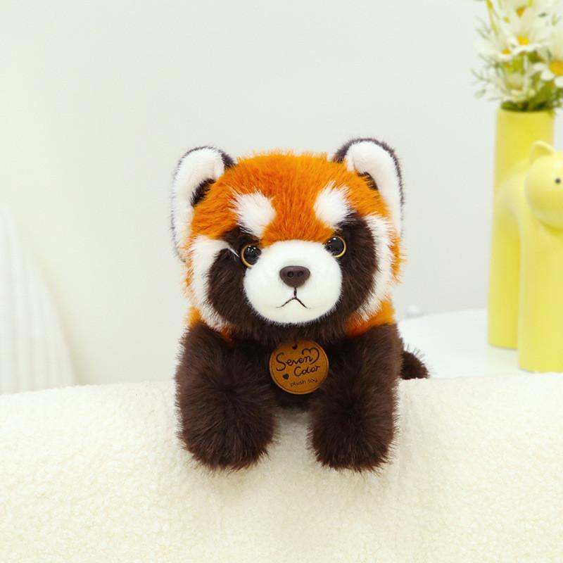 Raccoon Plush Fox Toy Cartoon Animal Stuffed Doll Room Decoration Gift Kids