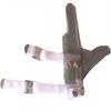 Hand Safe Two Fingers Stainless Steel Mesh Cut Resistant Chainmail Glove Sterile & Powder-Free for Butchers and Tailoring Work