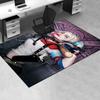 Harley Quinn Inspired Costume Set - Cosplay Outfit for Women Office Mat Home Decor Office Desk Chair Rugs Chair Carpet for office Chair Mat