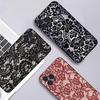 Lace Style Cool Girl Phone Case For IPhone 16 17 Air 15 14 13 12 11 Pro Max 16E Plus Fundas