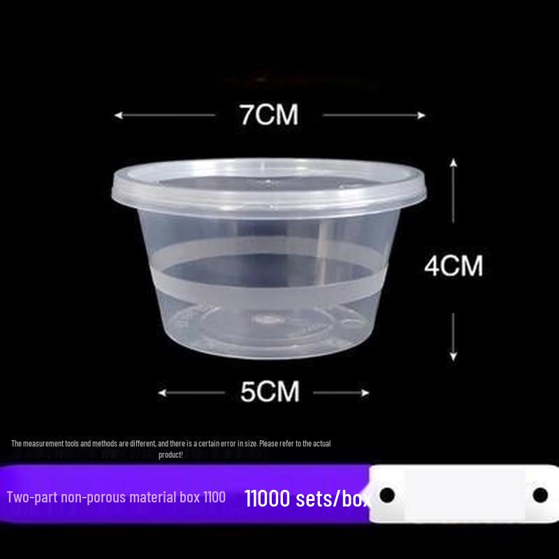 Wuhua Disposable Plastic Condiment Cups with Lids