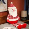 Christmas Santa Plush Doll & Throw Pillow Gift for Kids