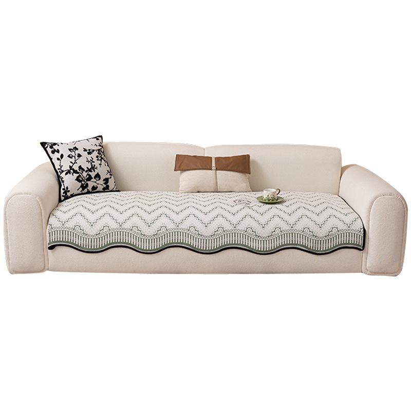 New Special-Shaped Sofa Cushion, Universal In All Seasons, High-End Non-Slip Seat Cushion, Straight Row Three-Person Sofa Cover