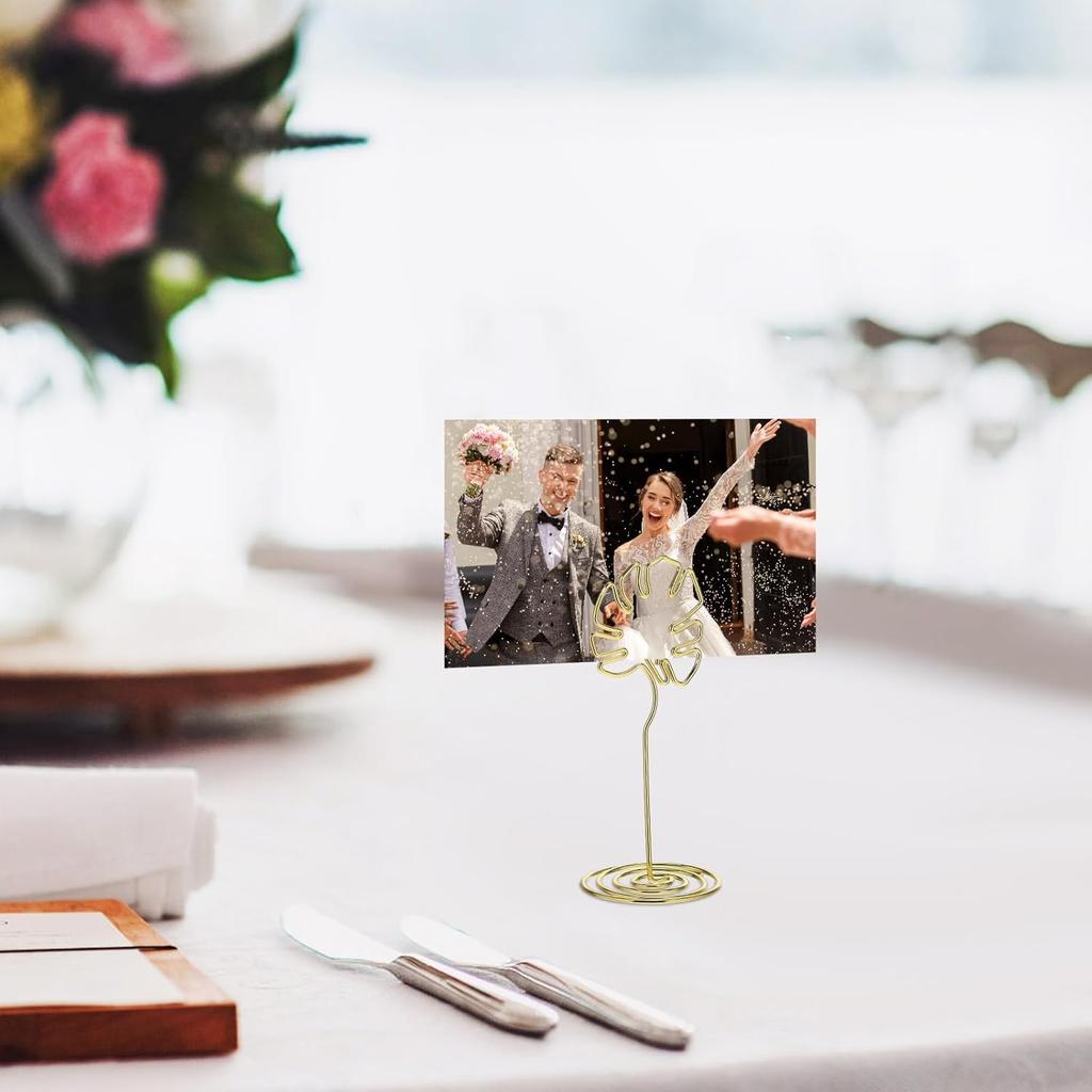Table Number Holders, Place Card Holders, Picture Holders for Tables, Photo Holders for Tables, Small Table Card Holders for Centerpieces, Wedding