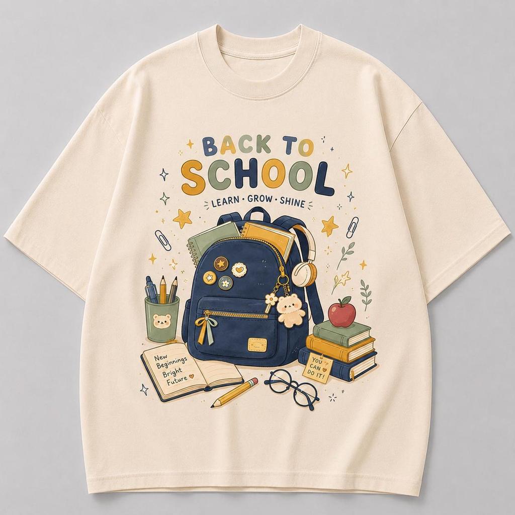 Back to School Shirt, Teacher Graphic Tee, School Spirit T-Shirt, Cute Teacher Shirt, Classroom Outfit, Educator Gift, First Day School Tee