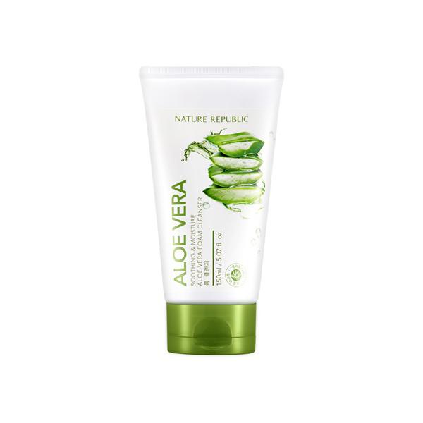 aloe fresh herb aloe cleansing foam