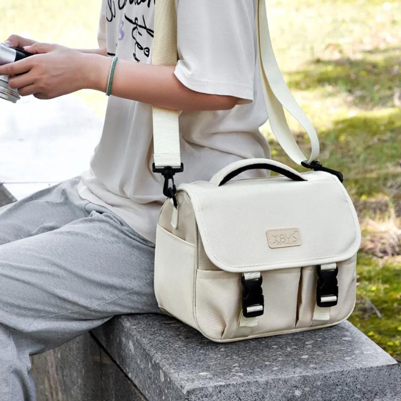 Shoulder Camera Storage Bag Digital Camera Organizer Bag Mirrorless Cameras DSLR Lenses Handbag Large Travel Organizers Pouch