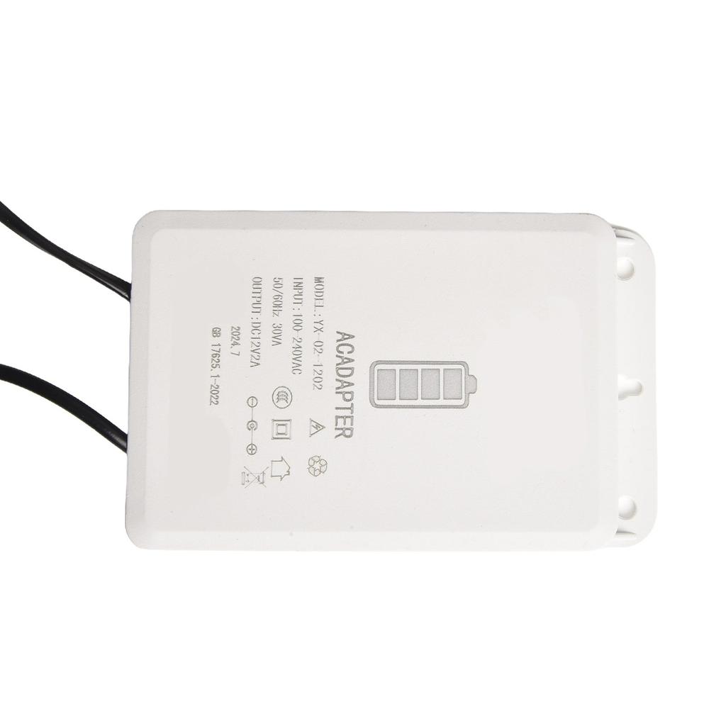 Rainproof Power Adapter for Outdoor Uninterrupted Monitoring Cameras