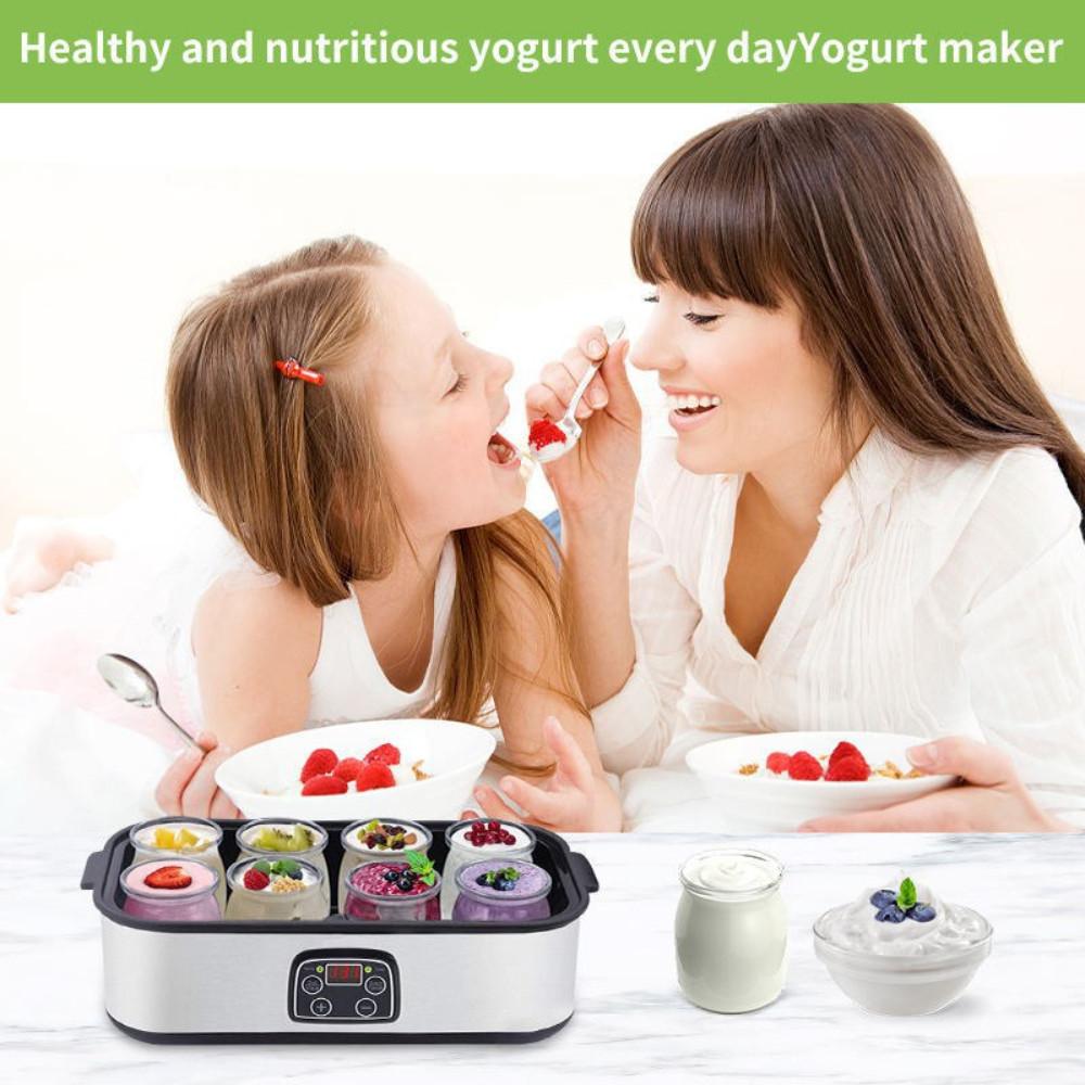 1400ML Large Capacity Yogurt Maker Professional Homemade Milkshake Pudding Machine Intelligent Ice Cream Machine