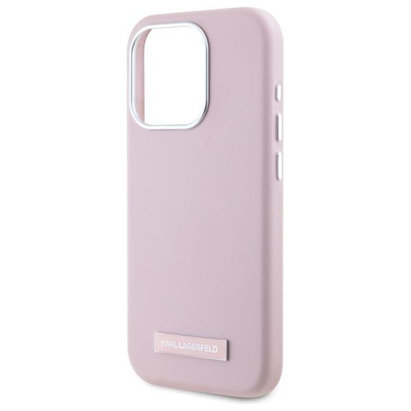 Karl Lagerfeld Klhmp15Xpgmsrpp Iphone 15 Pro Max 6.7 Różowy/Pink Hardcase Fw Metal Plate Magsafe