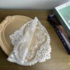 1PCS French Retro Lace Embroidery Table Decoration Napkin Mat Vase Mat 31X42CM