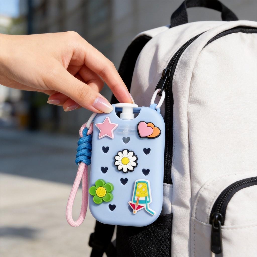 Touchland Hand Sanitizer Holder For Spray Bottles With Eva Material For Travel And Daily Use