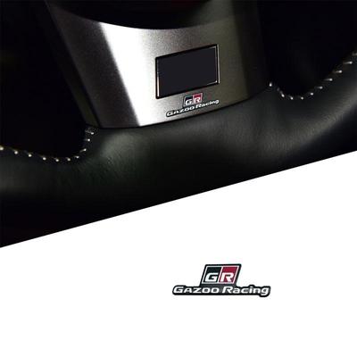 3D Metal Stainless Steel Emblem Stickers Logo Badge Decals For GR Gazoo Racing TRD Yaris Aygo Land Cruiser Corolla Avensis Auto Decoration Accessories