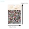 Christmas Style Animal Bear Puppy Print Bow Snowflake Snowman Christmas Tree Nail Art Stickers