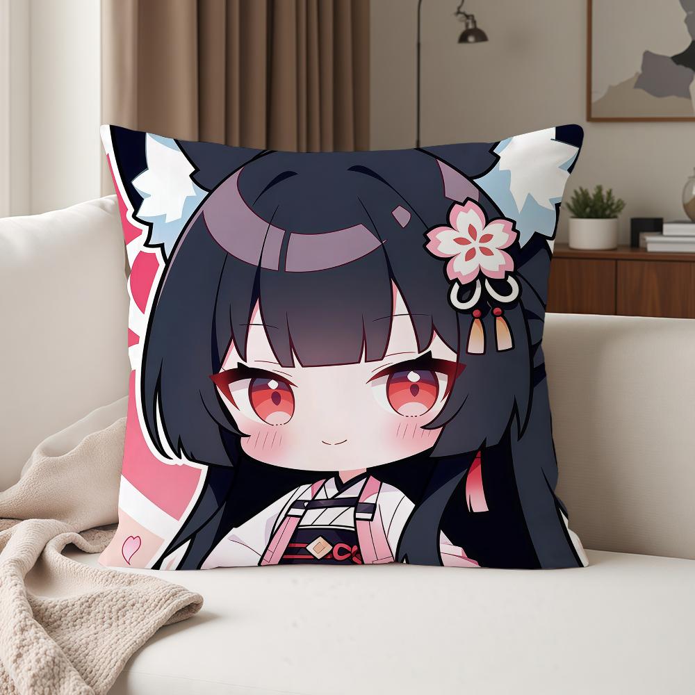 Game Z-zenless Z-zone Z-zero Hoshimi Miyabi Pillow Case Suitable For Bedrooms Living Rooms Cars Home Decoration