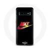 Case for Samsung Galaxy S10 Nike Logo Black Background Color