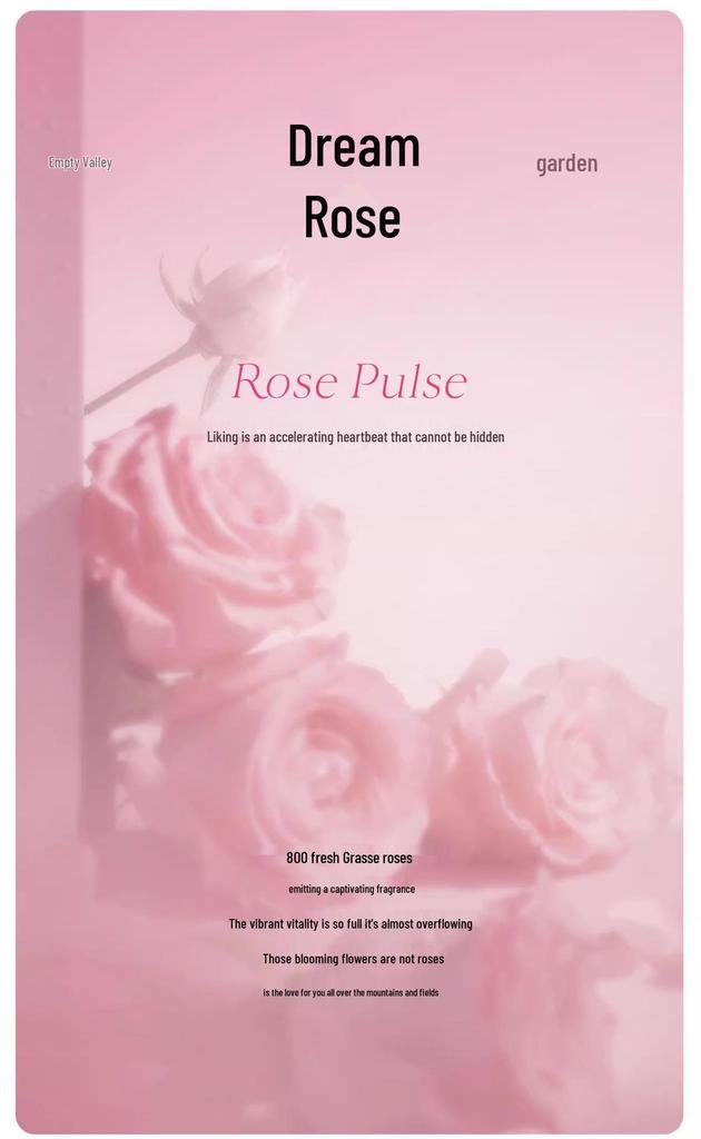 Women's Long-Lasting Rose Fragrance Perfume - Romantic Pink Scent for Students