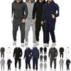 Immaculate Quality Mens Pullover Tracksuit Hoodie Jogging Bottoms Set With Stretch Fabric
