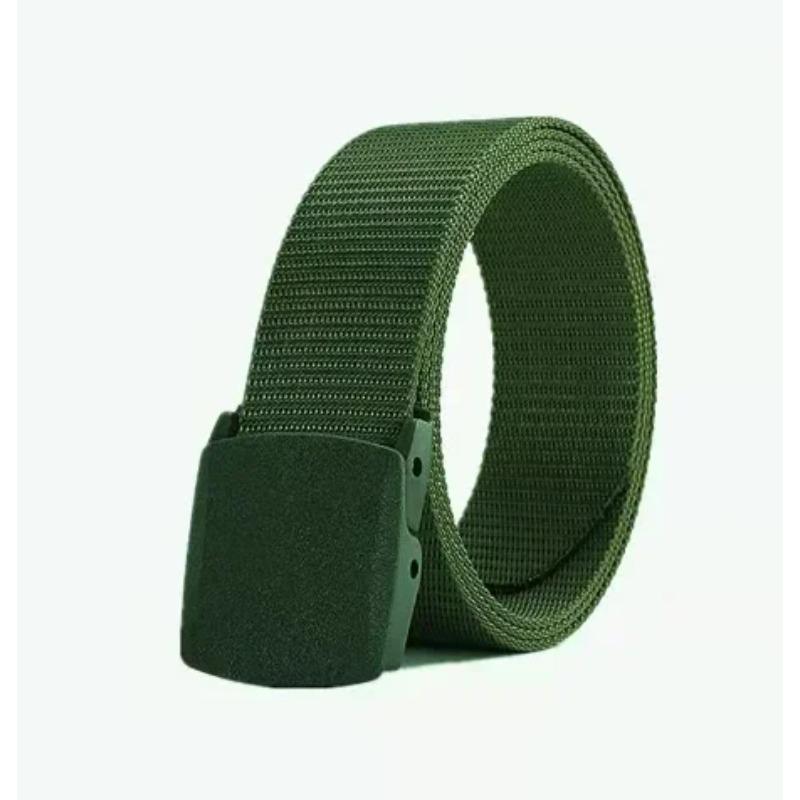 Automatic BuckleLight Comfortable Non-metal Military  NylonBelt Outdoor Hunting Multifunctional Tactical CanvasBelt High Quality