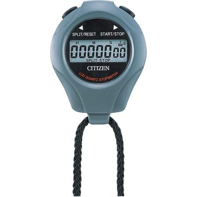 RHYTHM Citizen Stopwatch L Digital Display Simple Type Gray CITIZEN 8RDA04-008