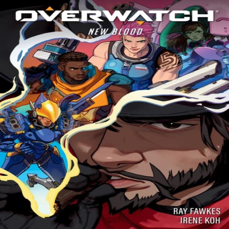 Overwatch New Blood by Ray Fawkes Hardback Book 9781506730677