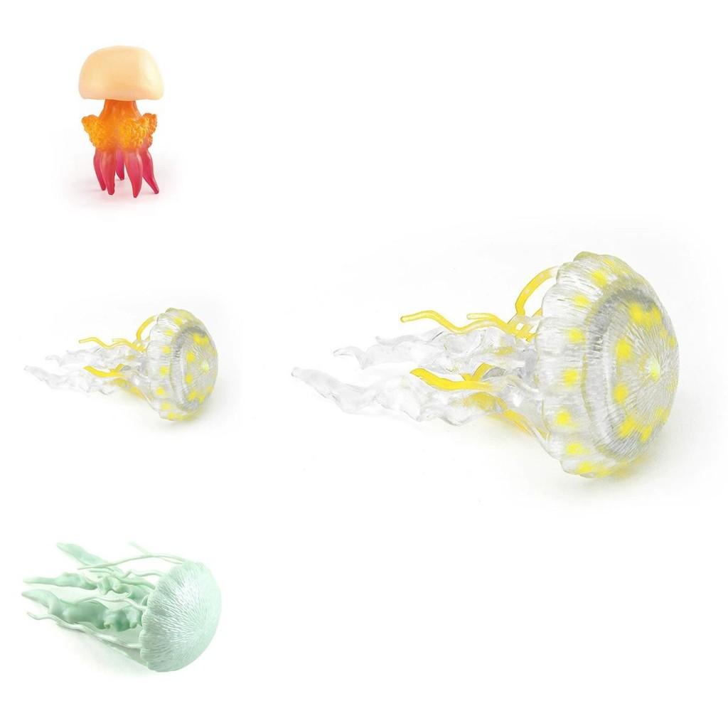 Marine Ocean Marine Life Plastic Jellyfish Model Desktop Decor For Aquarium Enthusiasts
