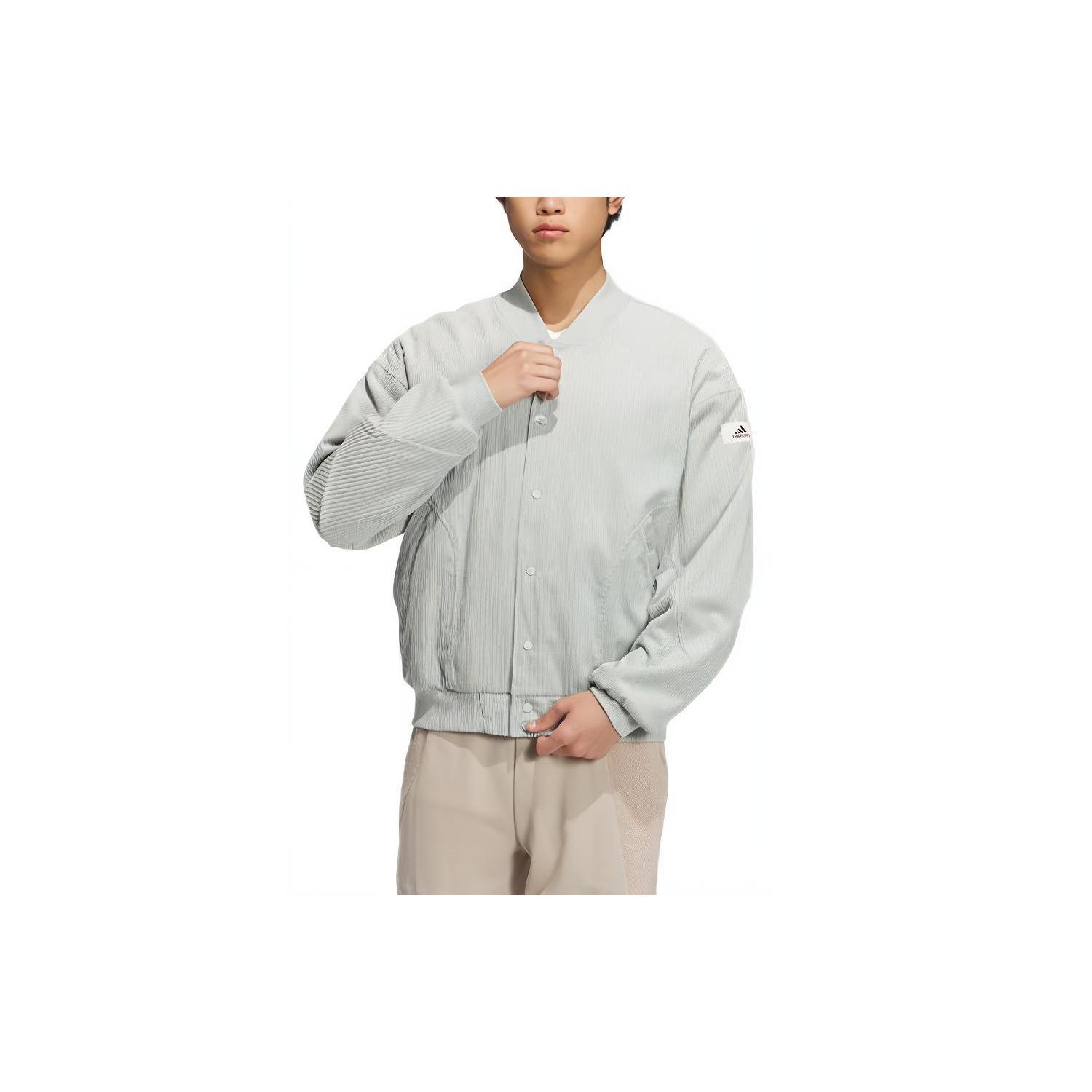 

Новые куртки для отдыха Adidas, пальто, мужские, серебристо-серые, IQ1388 L