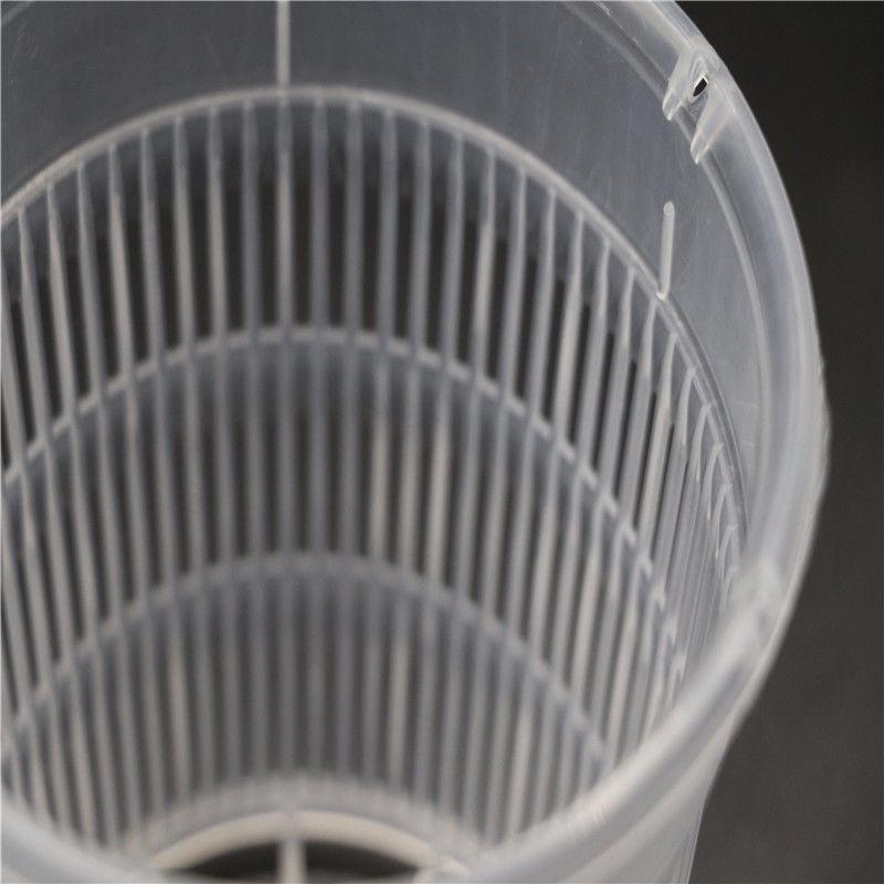 Thickened Square Plastic Planter for Phalaenopsis Root Control and Hydroponic Cultivation