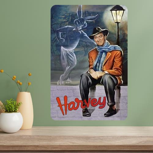 

Harvey Classic Movie Metal Poster Sign 20x30cm（7.8x11.8inch）