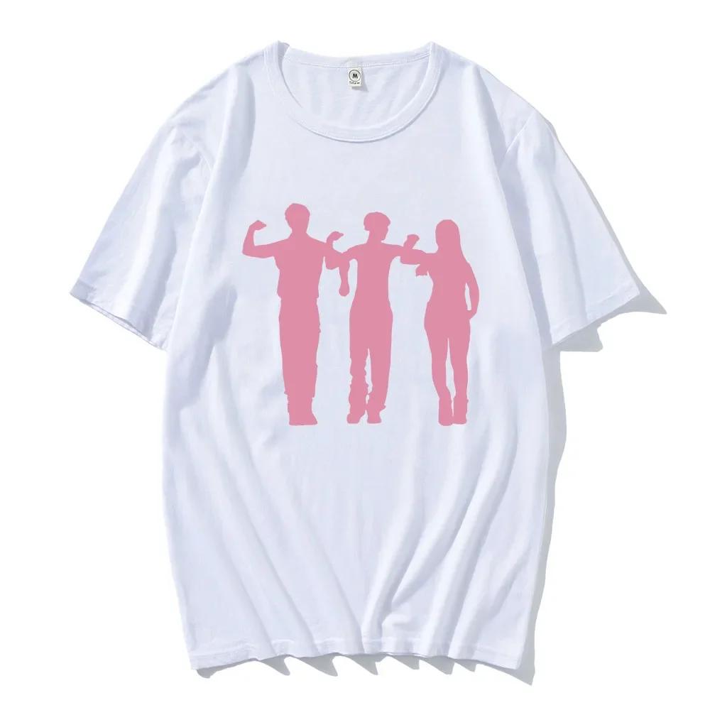 RUSH Troye Sivan T-Shirt Charli Xcx Sportmuster T-Shirt kurzärmelig Rundhals T-Shirt lässiges Damen-T-Shirt bedruckt