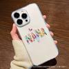 English Explosion Applies To iPhone11/12/13/14/15 Apple 16promax Transparent Phone Case
